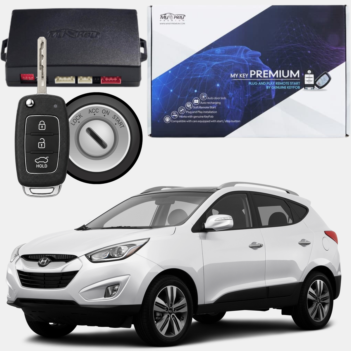 Khởi động từ xa Hyundai Tucson