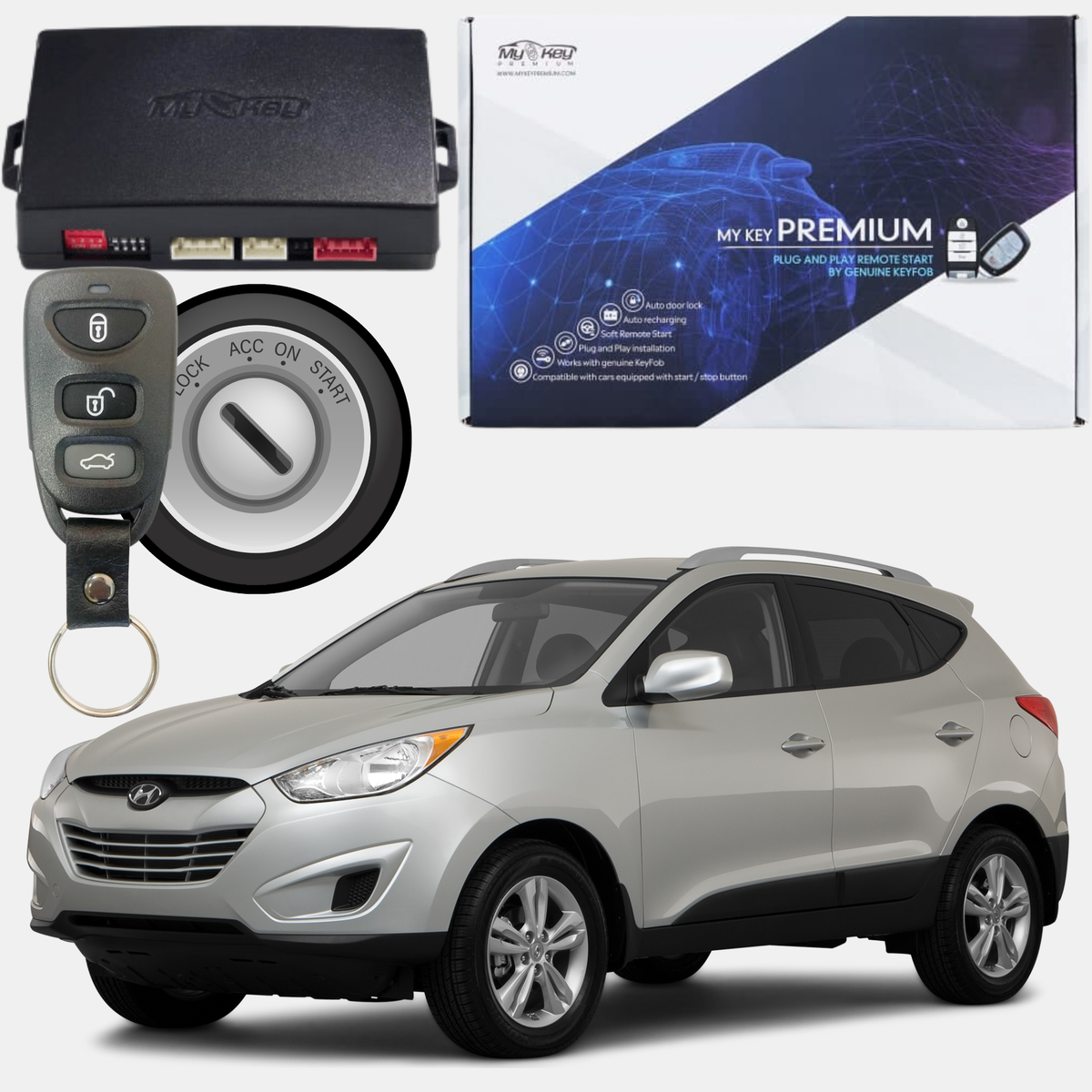 Khởi động từ xa Hyundai Tucson