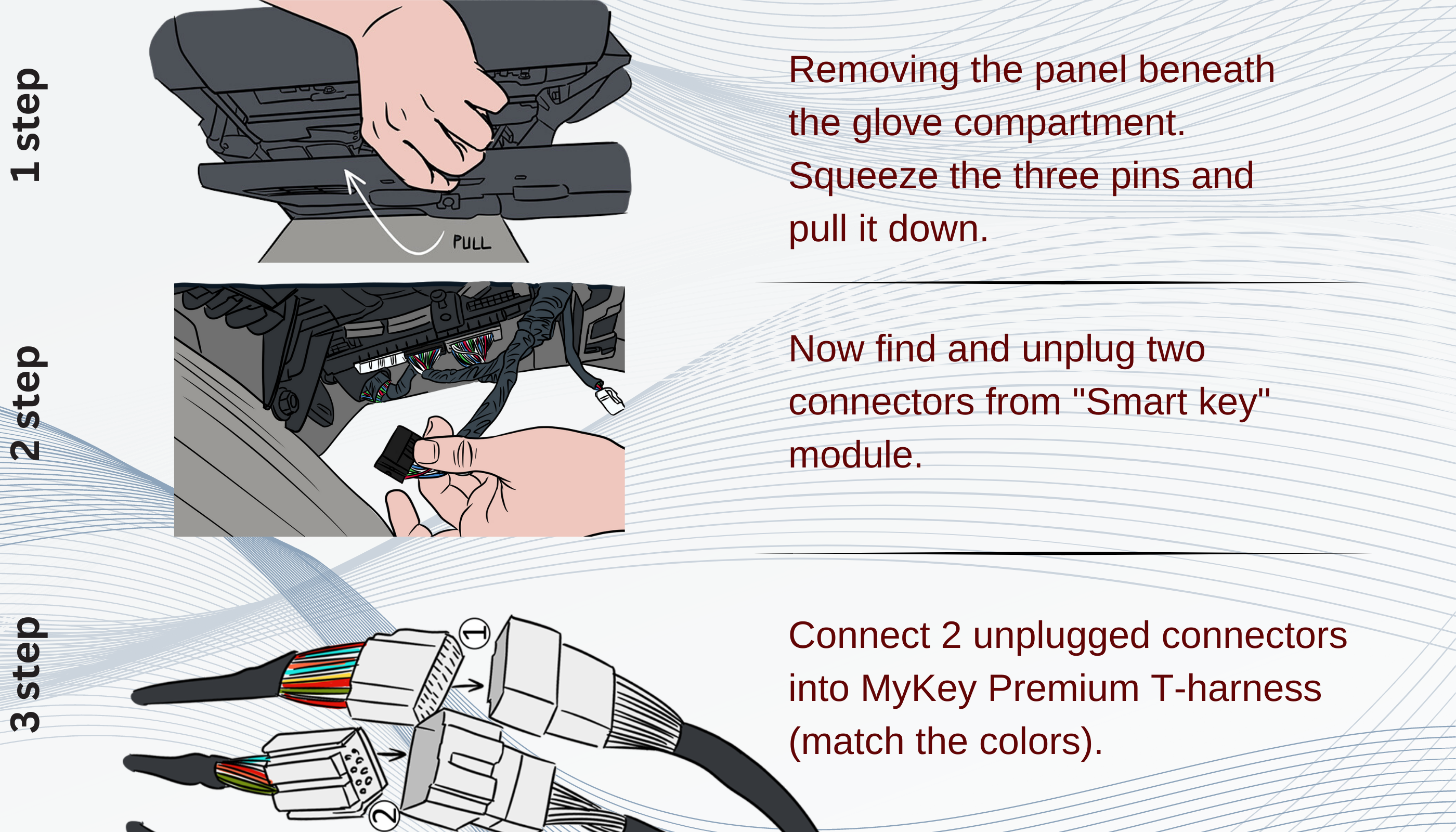 Hyundai Accent Remote starter kit install guide