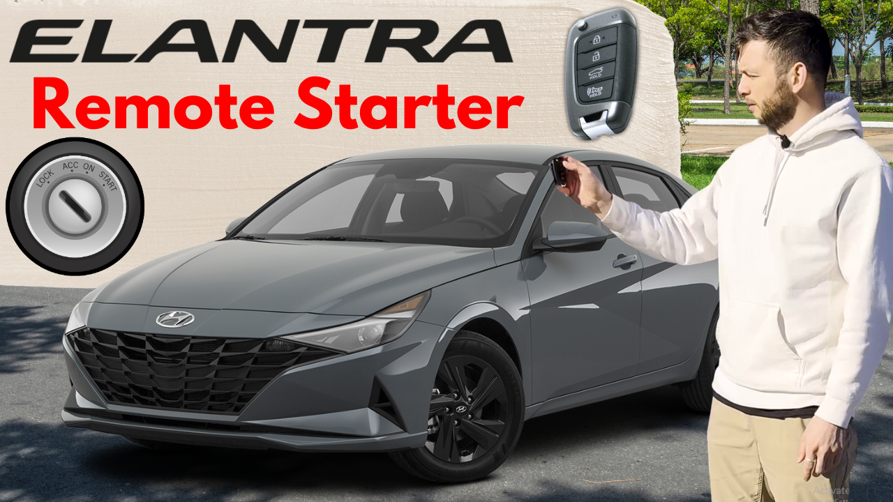Hyundai Elantra Key Fob remote enginet starter my key premium