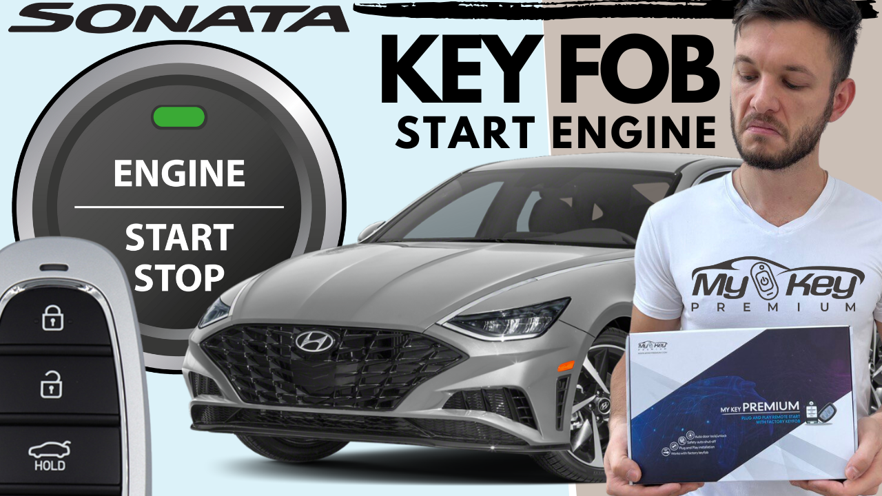 Hyundai Sonata dn8 2020-2023 remote engine starter installation guide start stop button version