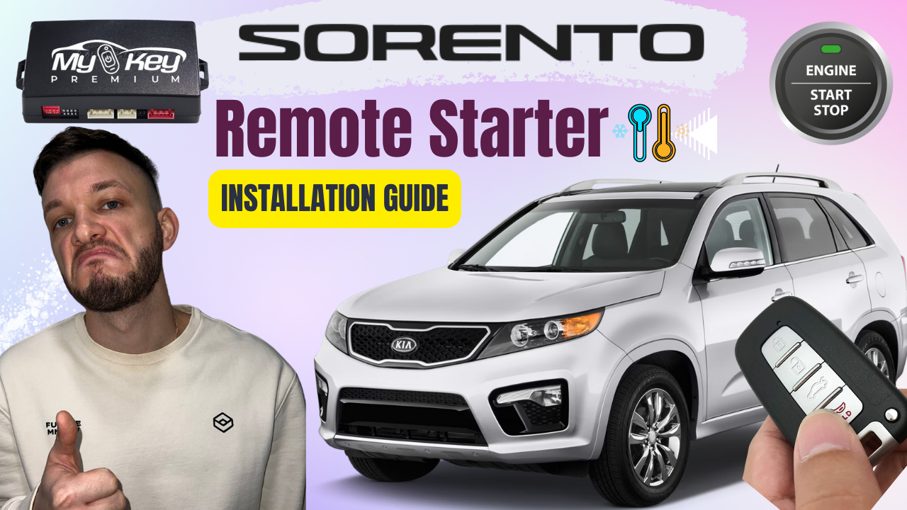 Kia Sorento 2011-2015 remote starter installation guide