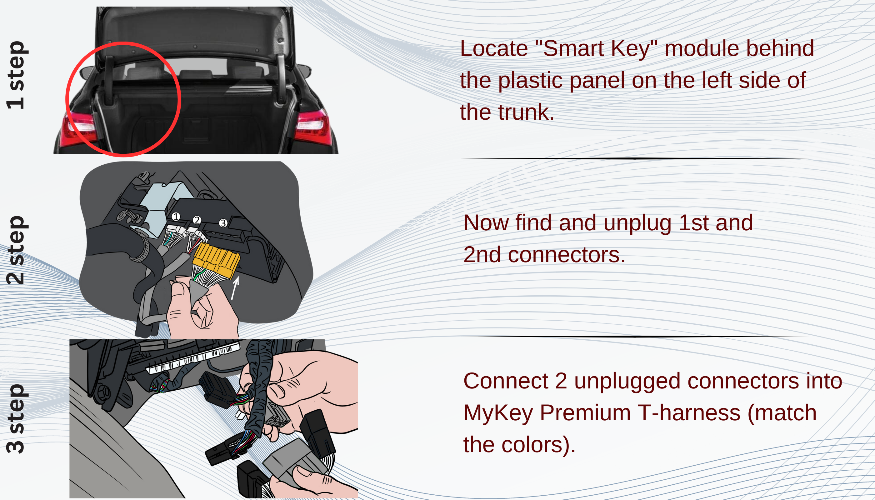kia cadenza oem key fob remote engine starter kit installation guide