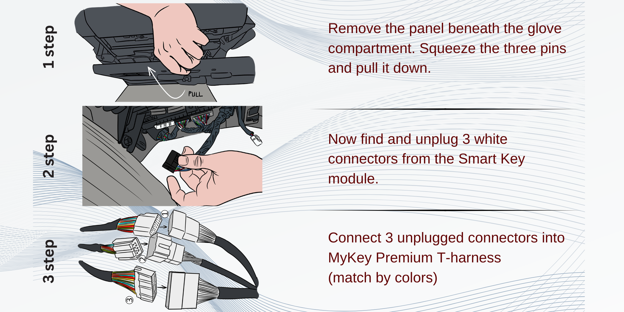 Kia Forte YD (2014-2016) Remote Start Kit – Plug & Play install pdf