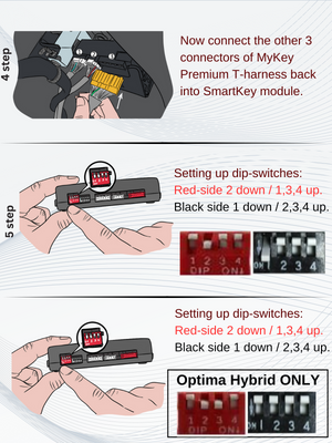 kia optima key fob remote engine starter kit installation guide [MyKey Premium]