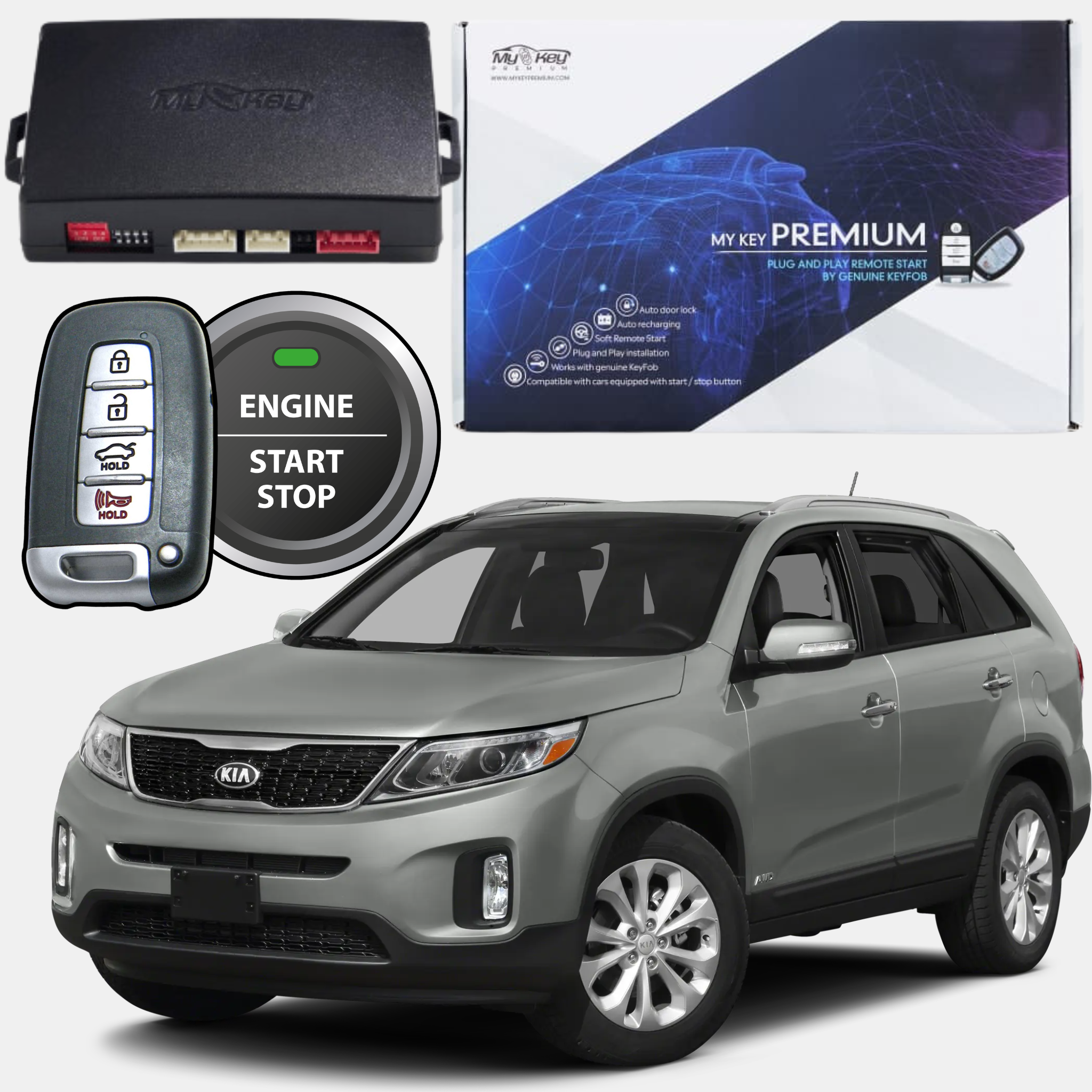 مشغل عن بعد لكيا سورينتو