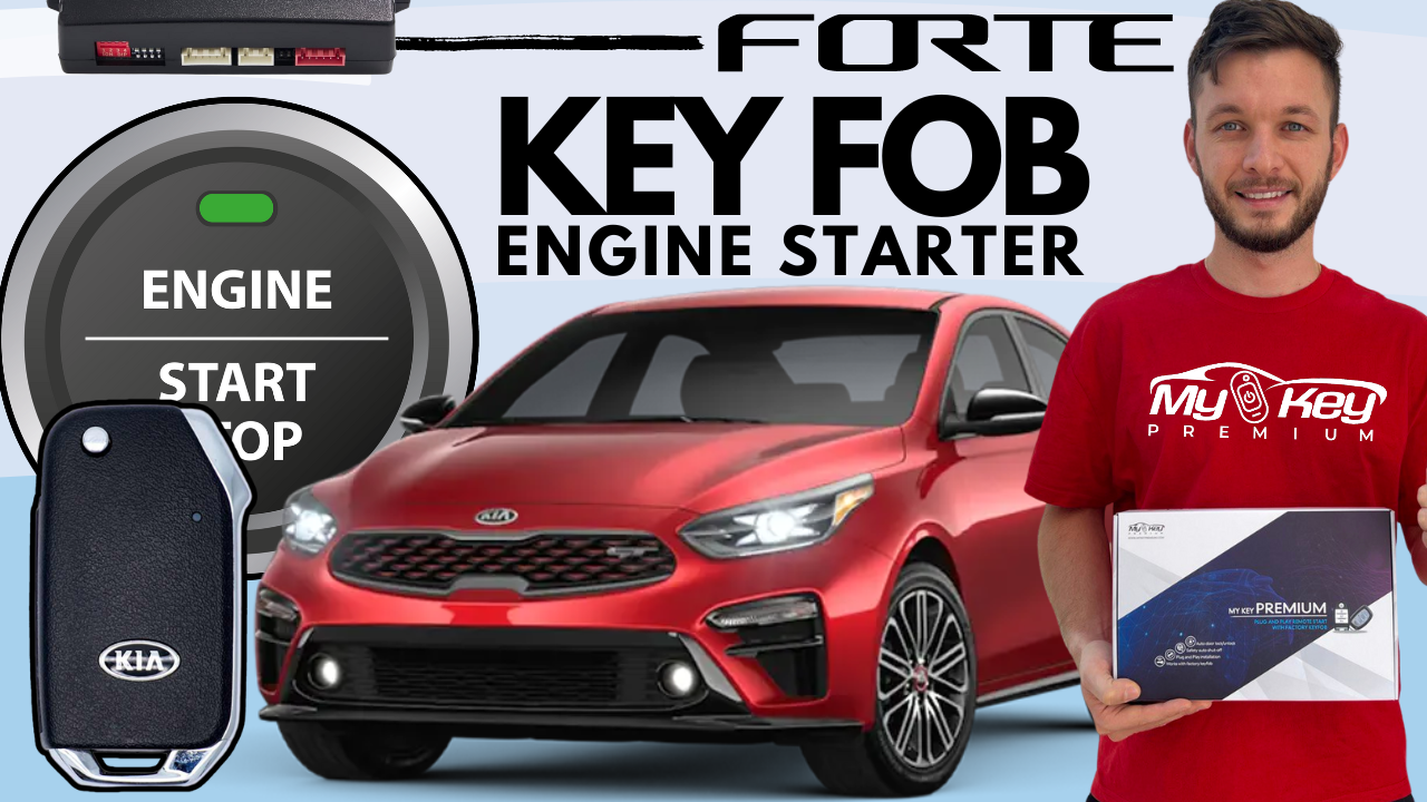 Kia Forte GT 2019-2021 Remote Start Installation | How To install | MyKey Premium