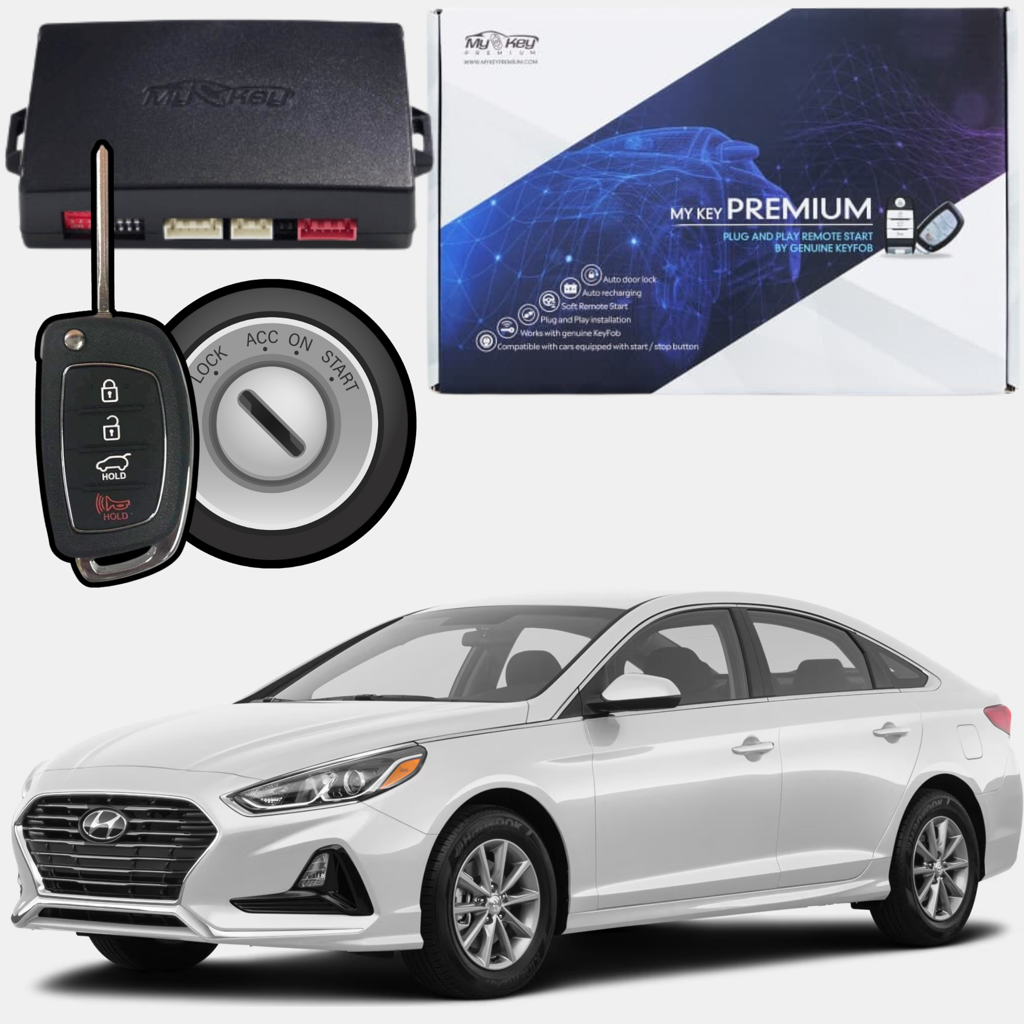 Hyundai Sonata Remote Auto Starter kit