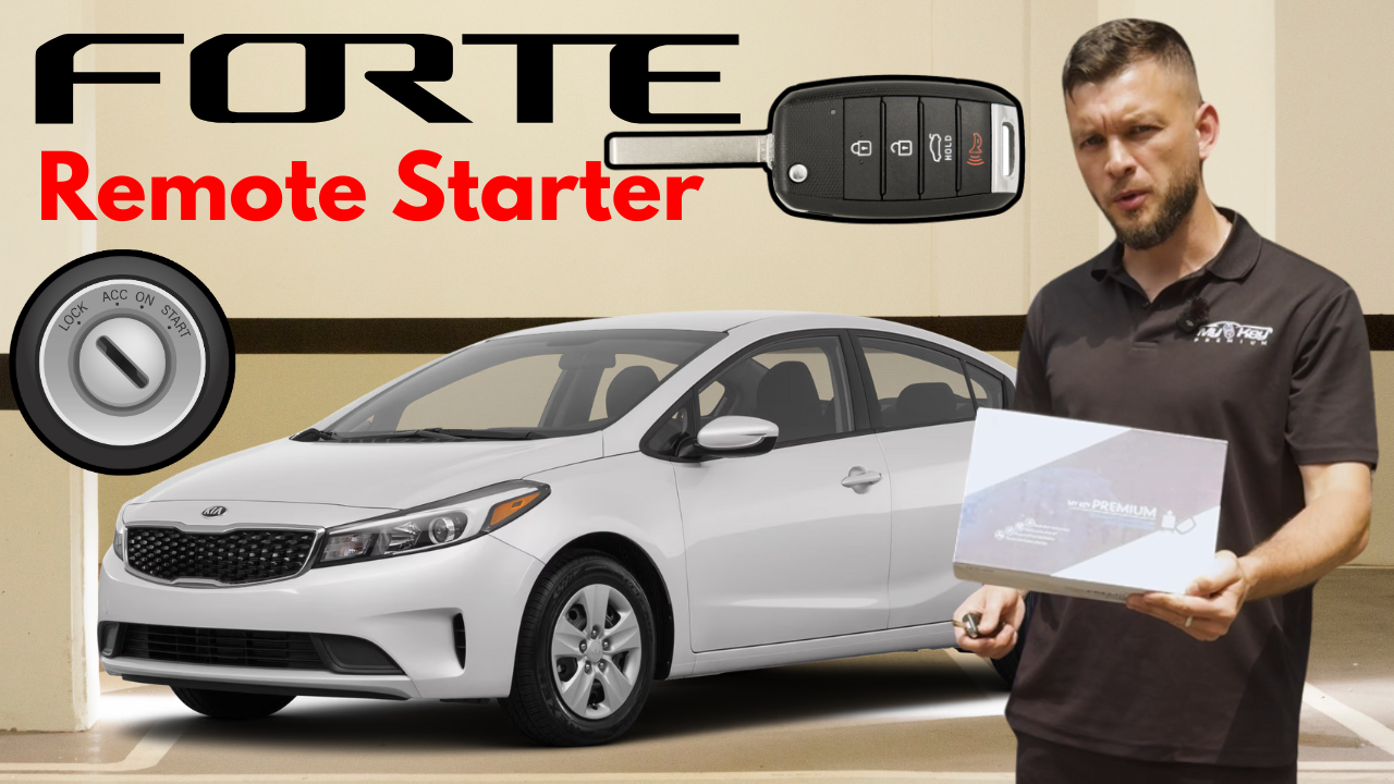 kia forte 2017-2018 remote engine start with oem key fob