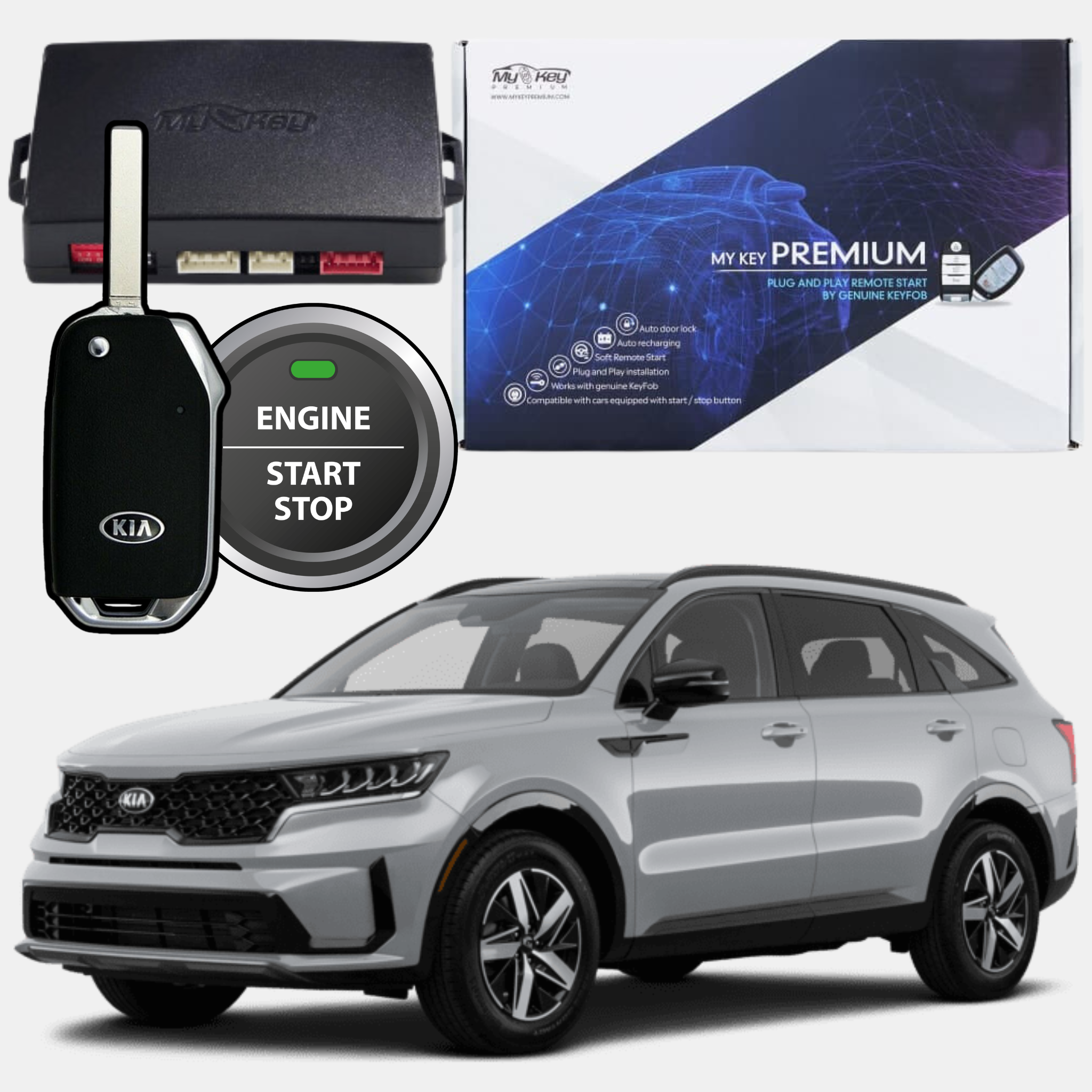 مشغل عن بعد لكيا سورينتو