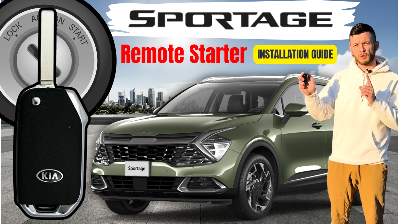 Kia Sportage 2022-2024 Remote Start | How To install | My Key Premium
