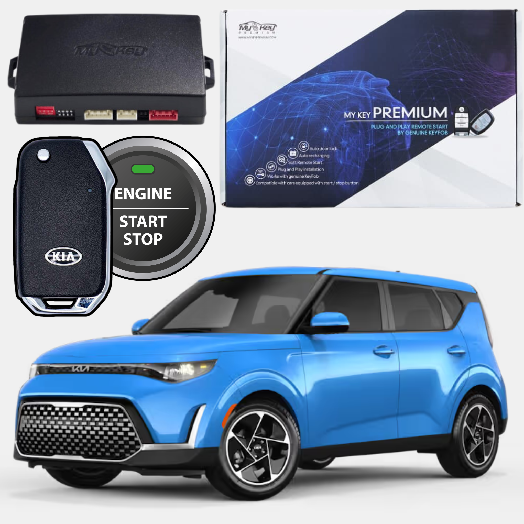 Kia Soul SK3 (2020-2026) Remote Start Kit – Plug & Play