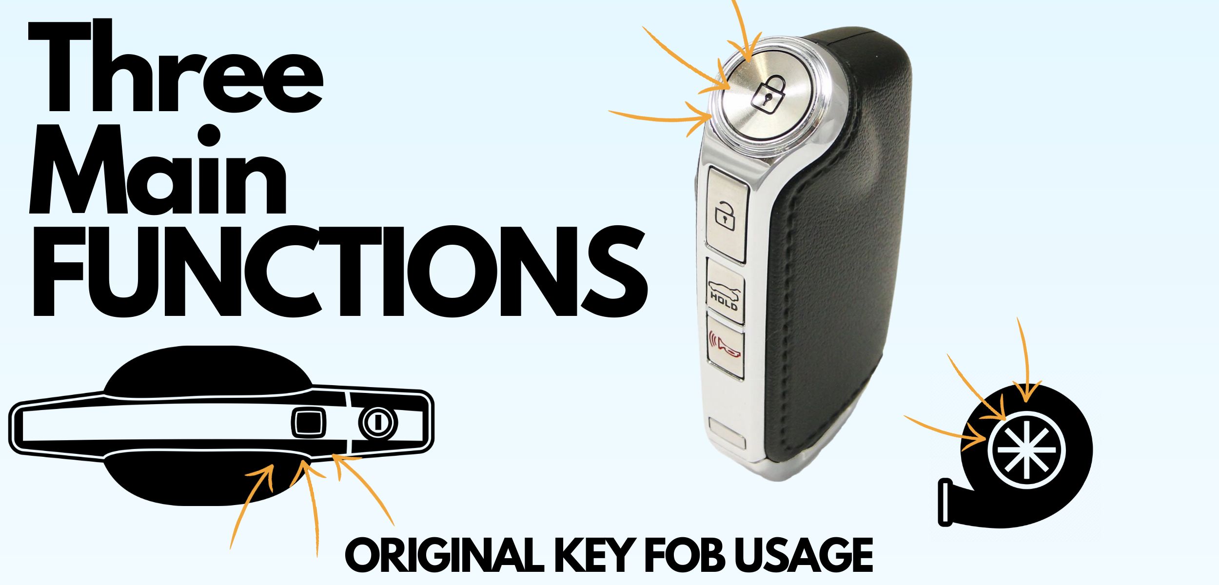 Kia Stinger Key Fob Remote starter function