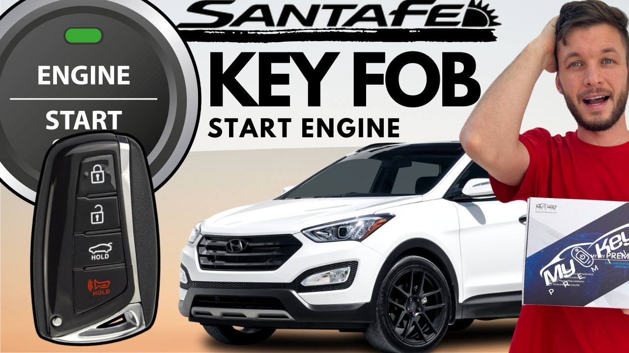 santa fe remote engine starter from oem key fob