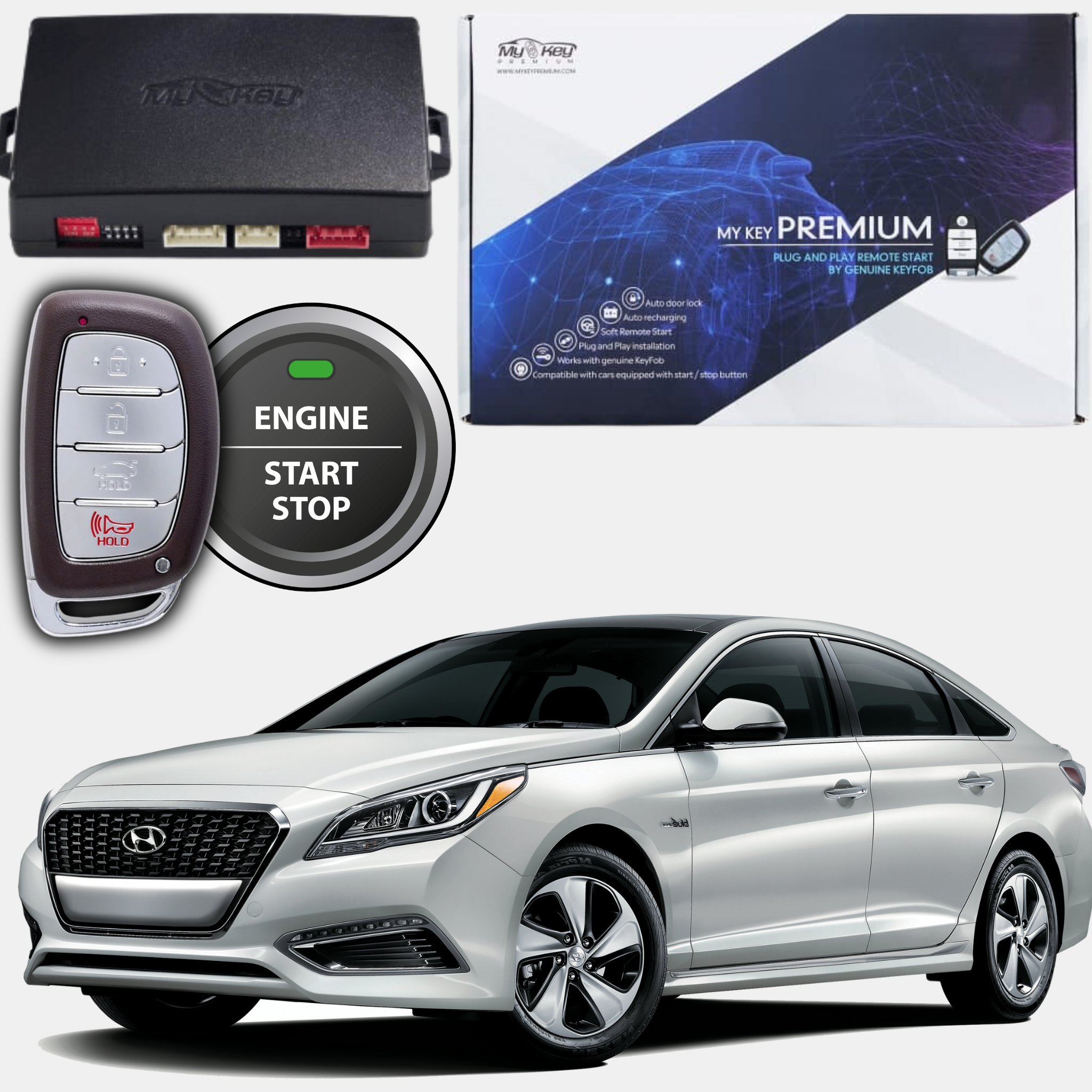 Hyundai Sonata Remote Auto Starter kit