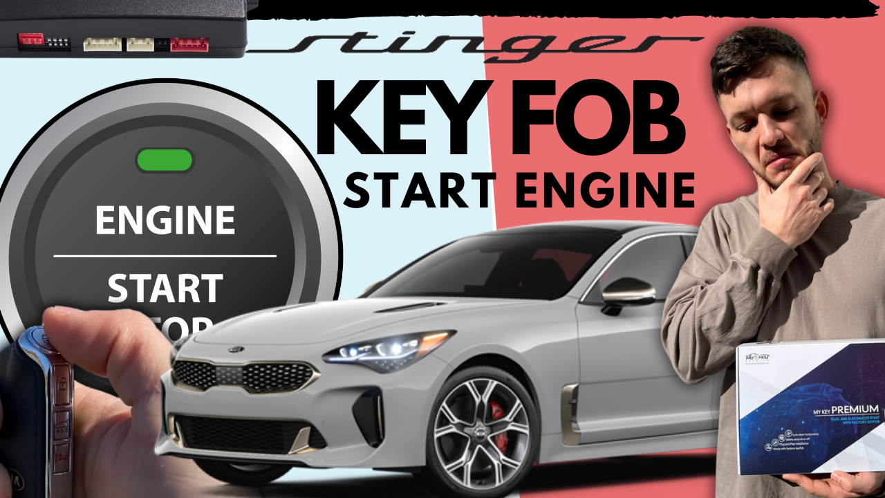 Kia Stinger Remote Starter 5 minutes installation | How To install | My Key Premium