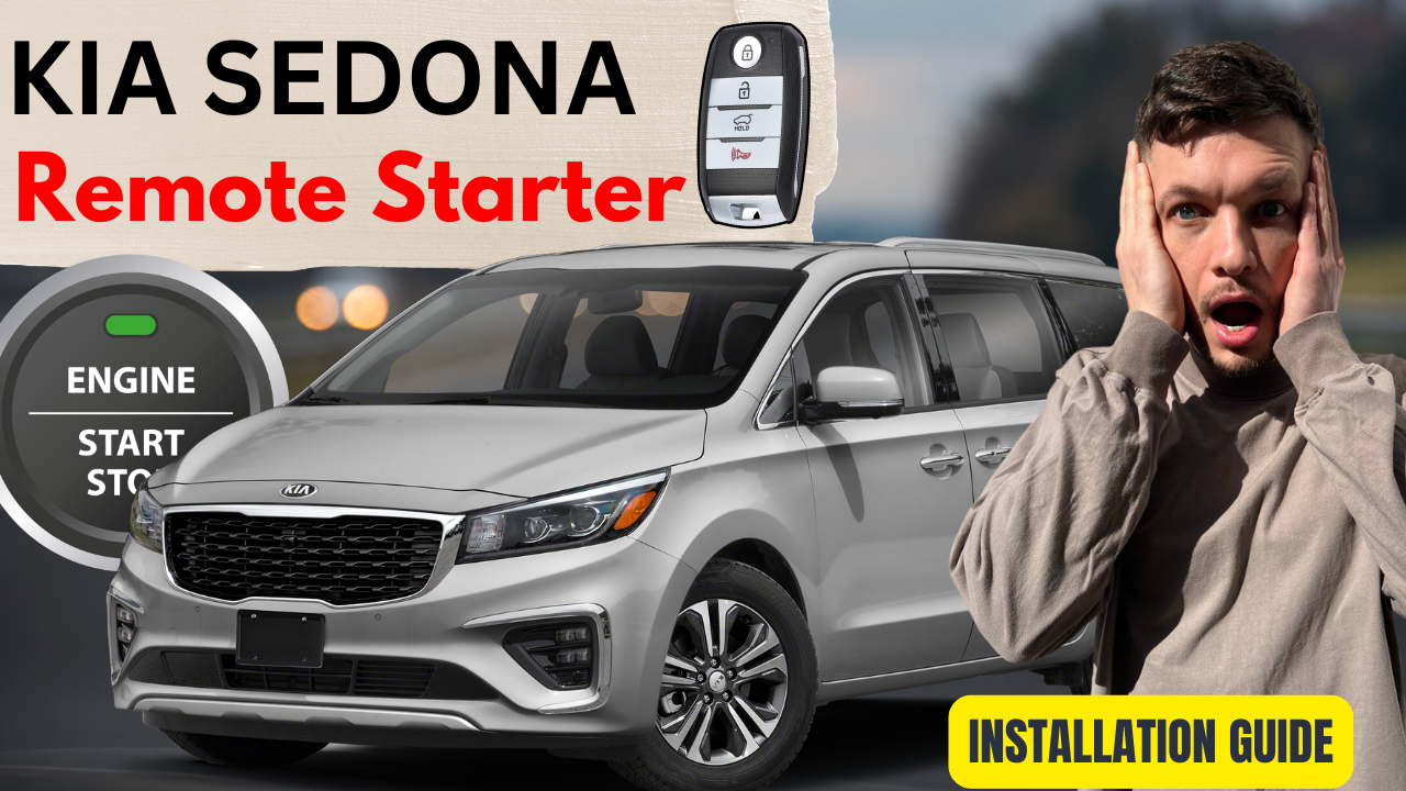 2015-2020 kia sedona remote starter kit plug and play oem key fob installation video guide