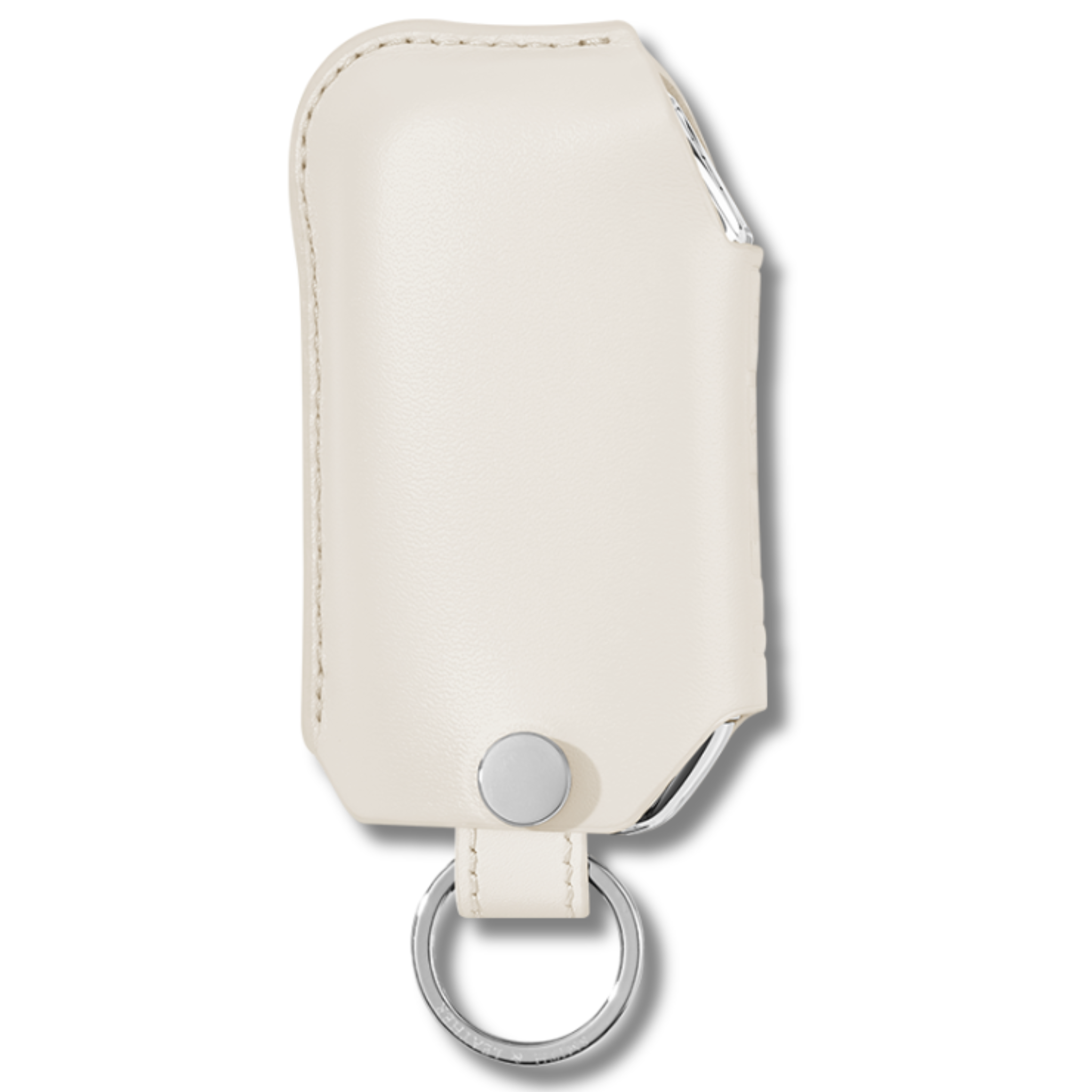 Kia Forte Cerato  Key Fob Premium Leather Case white