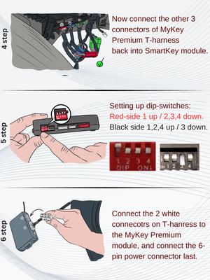 Genesis G70 Key fob Remote Engine auto starter installation guide[My Key Premium] 3