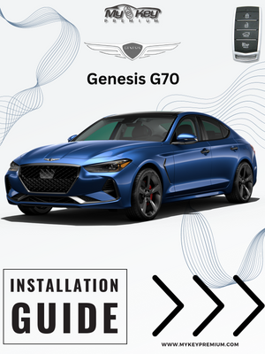 Genesis G70 Remote Engine Start installation guide [MyKey Premium]
