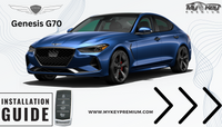 Genesis G70 Remote Engine Start installation guide [MyKey Premium]