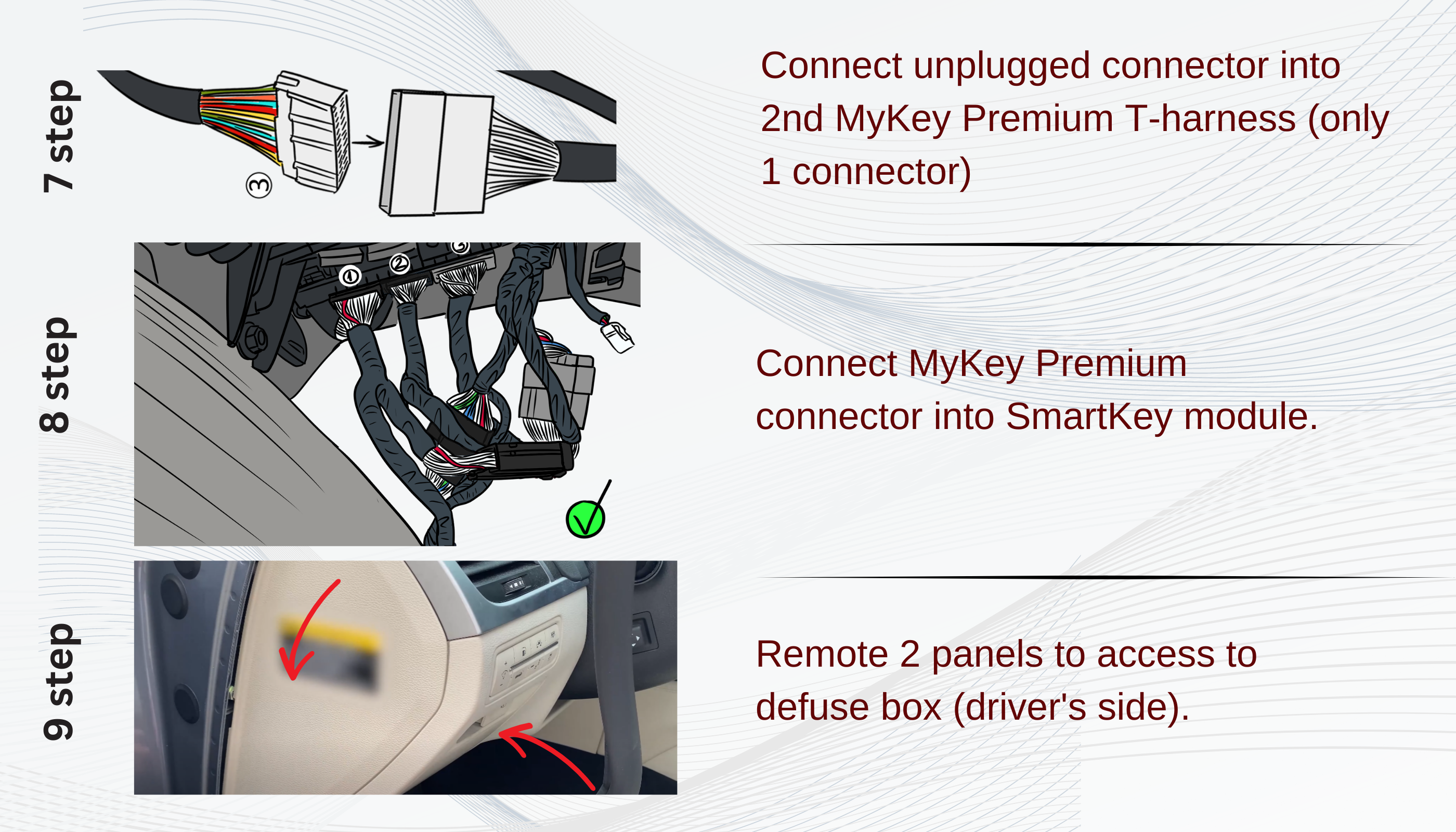 genesis g80 key fob remote engine starter kit installation guide [MyKey Premium]