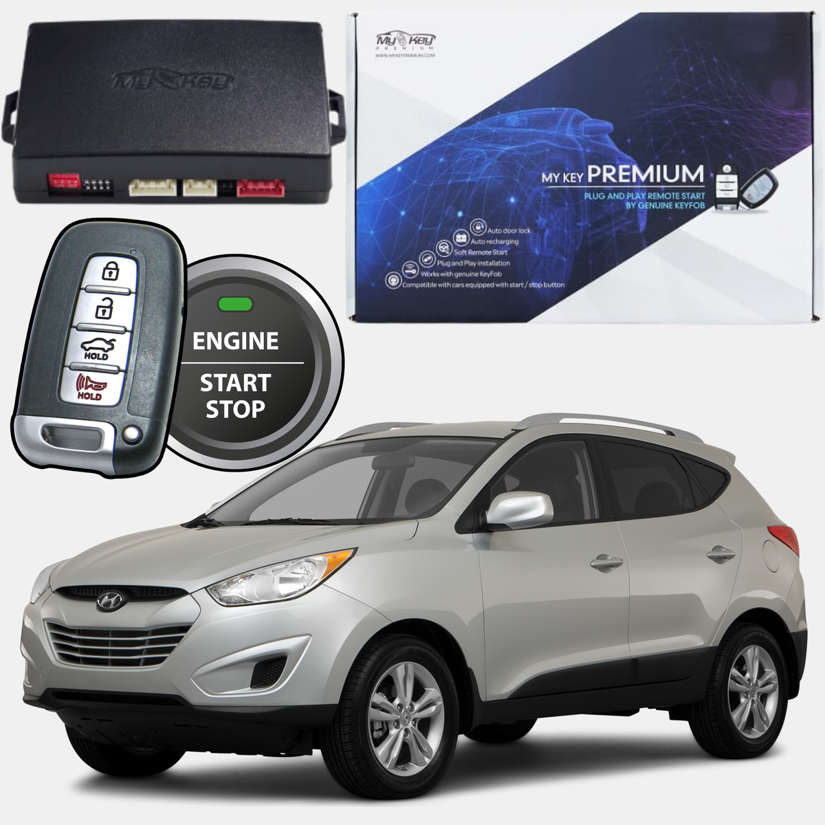 Khởi động từ xa Hyundai Tucson