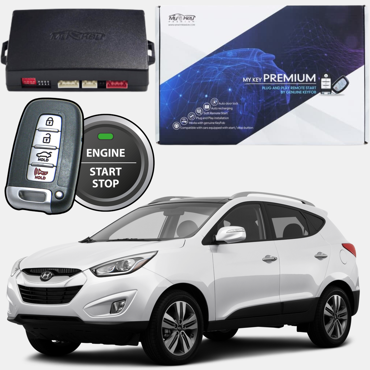 Khởi động từ xa Hyundai Tucson