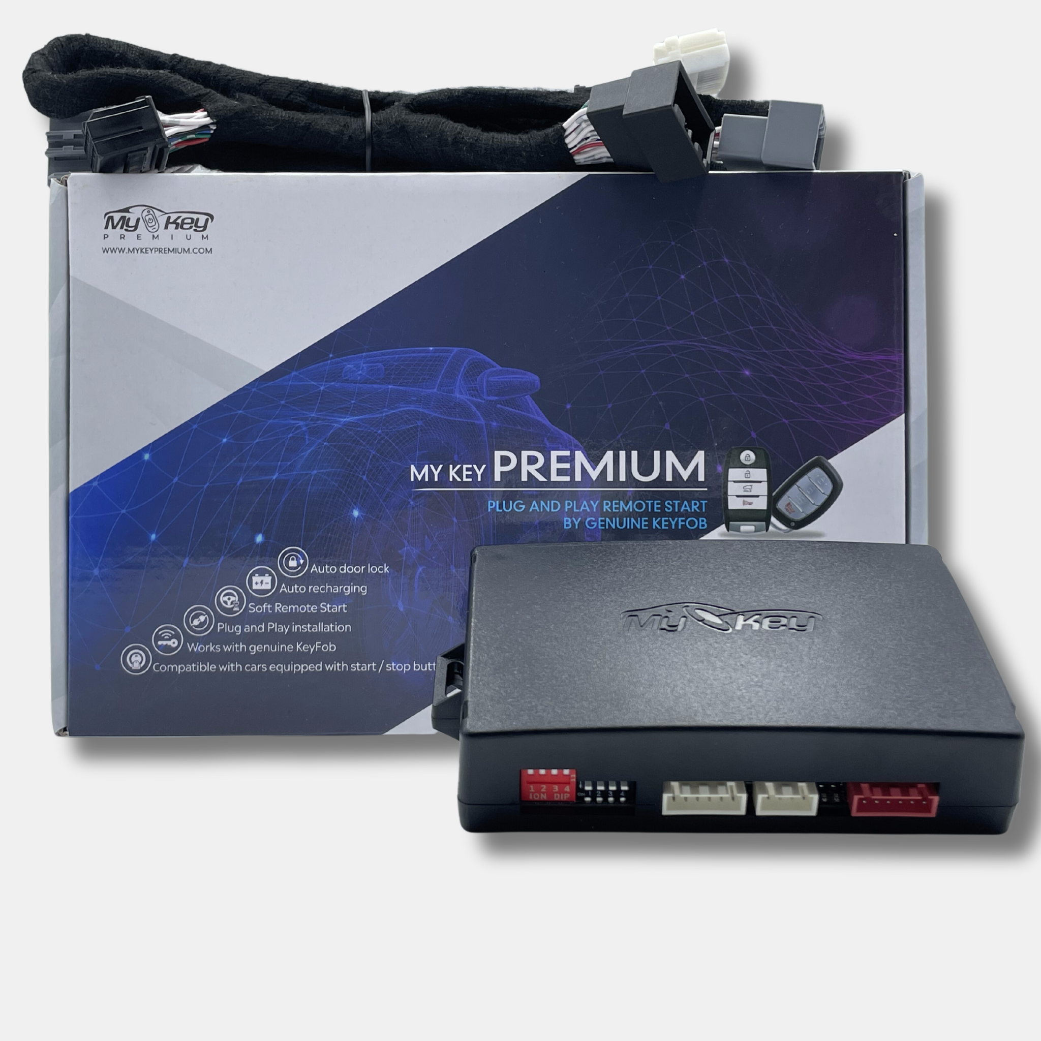kia sorento 2017-2020 remote starter kit my key premium