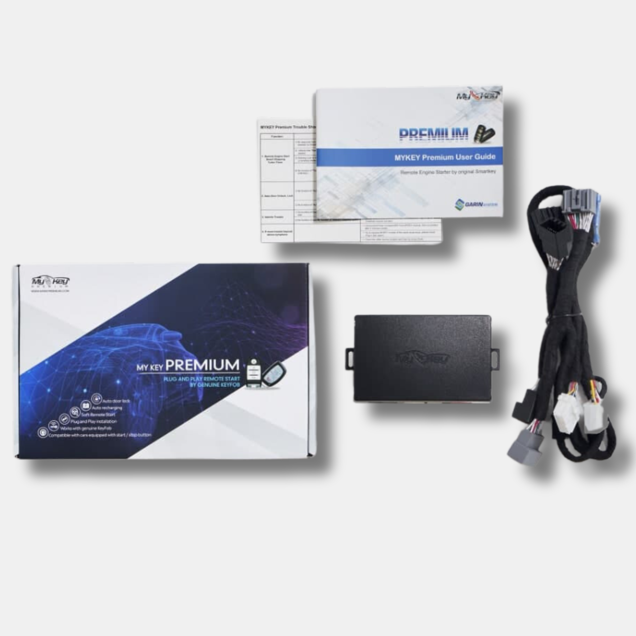Hyundai Palisade Remote Starter kit plug and play my key premium