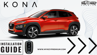 hyundai kona key fob remote engine starter kit installation guide [MyKey Premium]