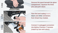 hyundai kona key fob remote engine starter kit installation guide [MyKey Premium]