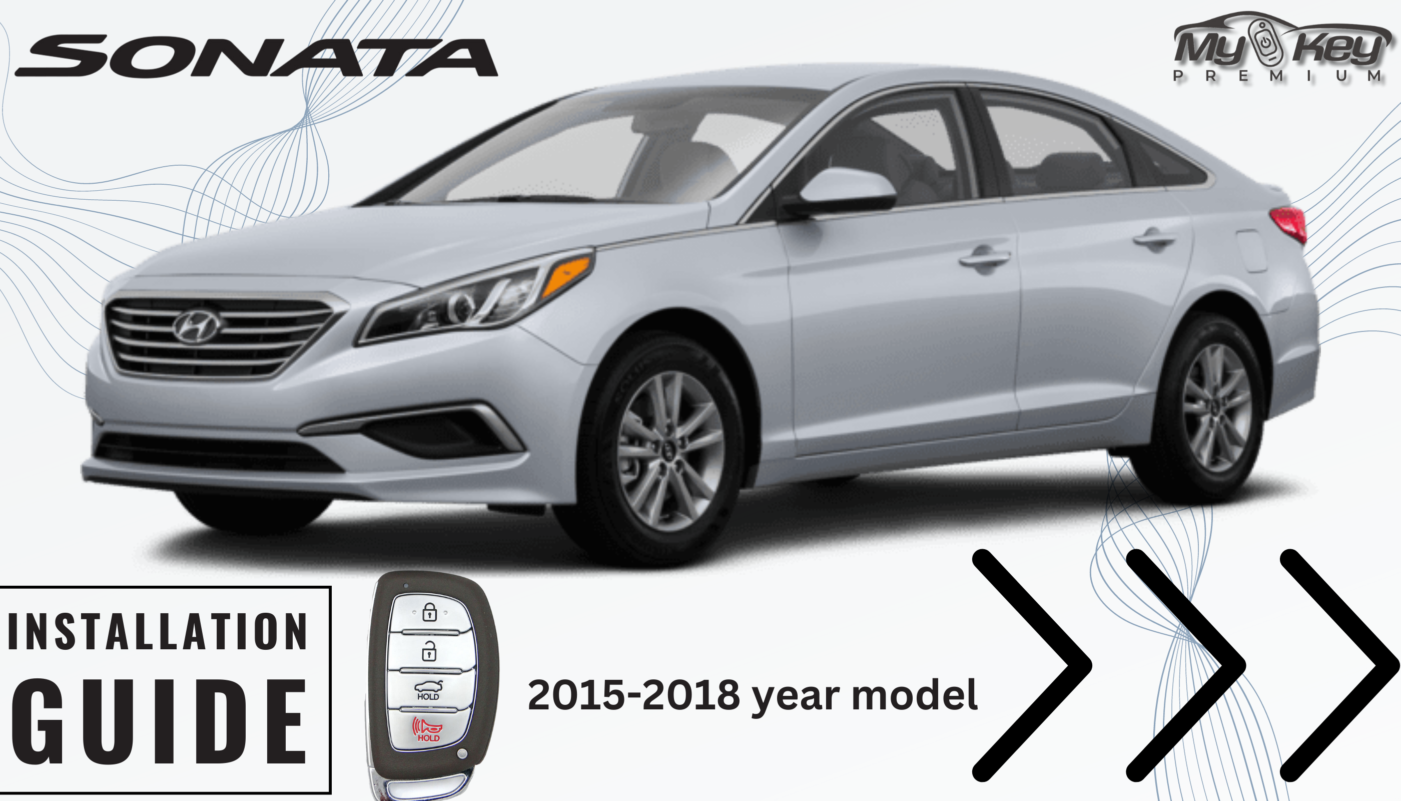 Hyundai Sonata [2015~2018] Remote Auto Starter kit