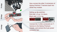 Hyundai Sonata Key Fob remote engine auto starter kit installation guide [MyKey Premium]