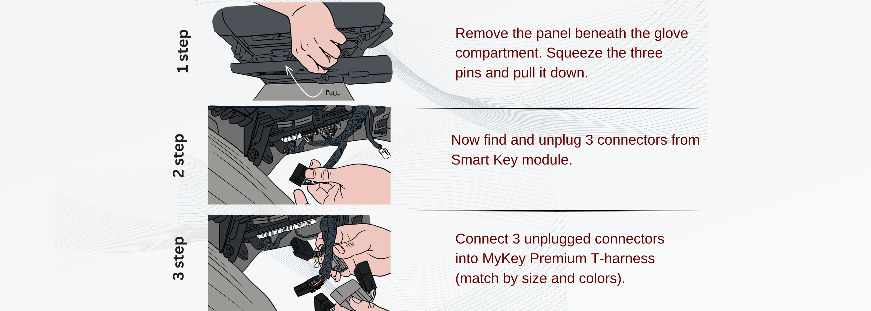 2015-2017 Hyundai Sonata LF Remote Start kit plug and play installation [MyKeyPremium] part 2