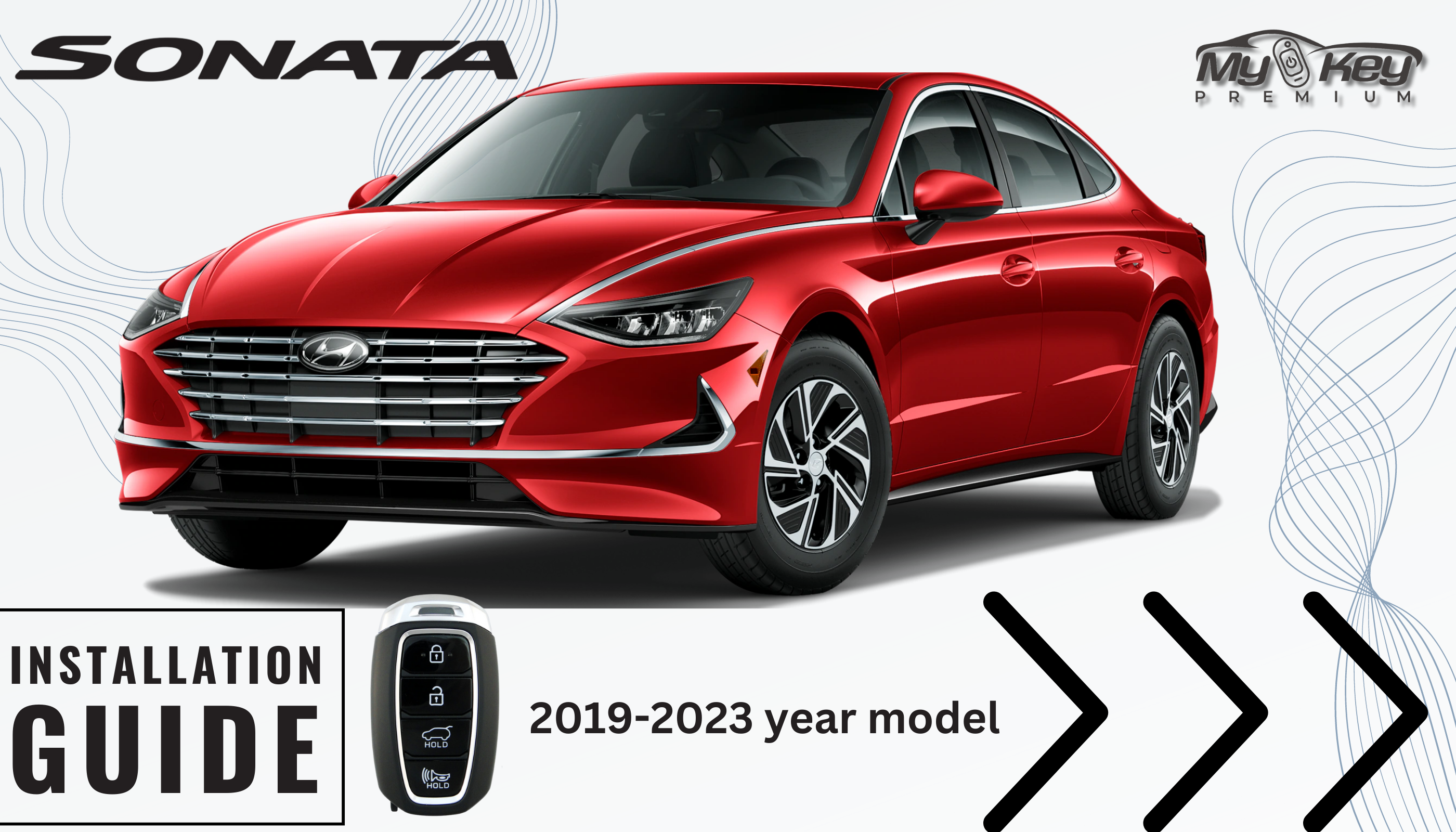 Hyundai Sonata [2020~2023] Remote Starter kit installation guide