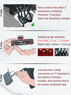 hyundai i40 key fob remote engine starter kit installation guide [MyKey Premium]