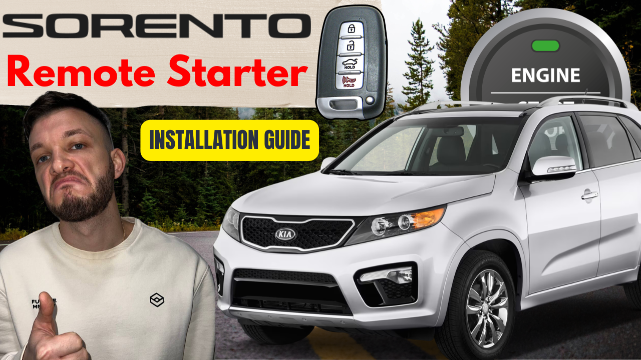 2011-2015 KIA SORENTO XM remote starter intallation video guide by mykey premium
