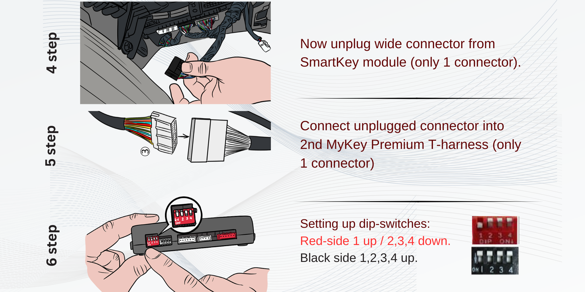 Kia Cadenza VG (2009-2012) Remote Start Kit – Plug & Play [MyKey Premium] installation guide