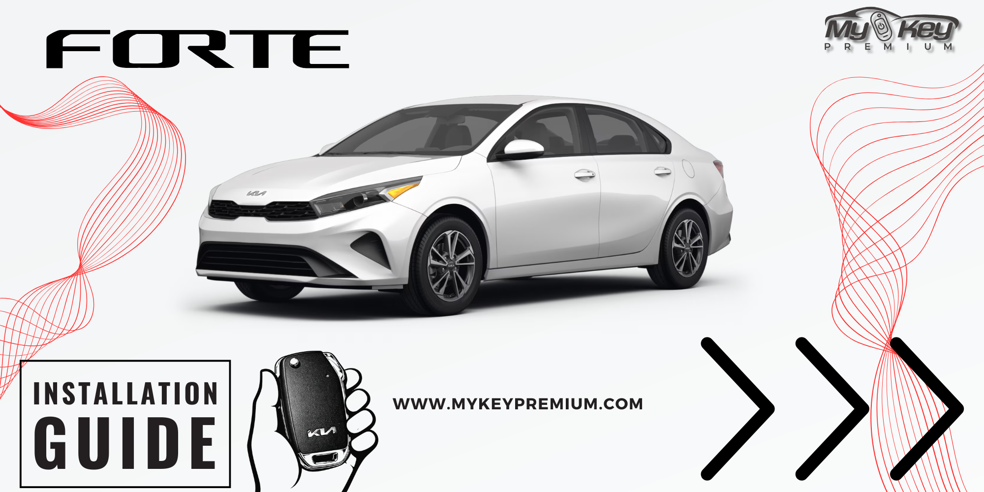 2022-2024 Kia Forte BD Facelift key fob upgrade with walk away door lock installation guide 