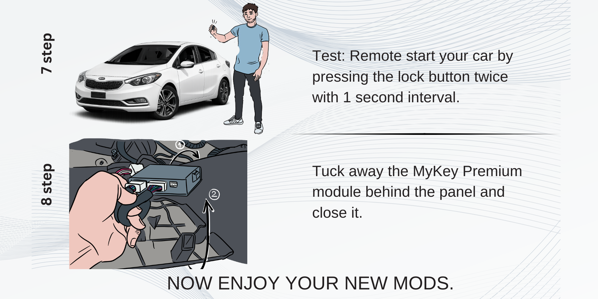 Kia Forte YD (2014-2016) Remote Start Kit – Plug & Play install pdf 4