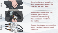 kia optima key fob remote engine starter kit installation guide [MyKey Premium]