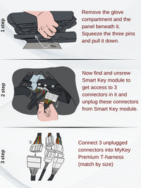 kia optima key fob remote engine starter kit installation guide [MyKey Premium]