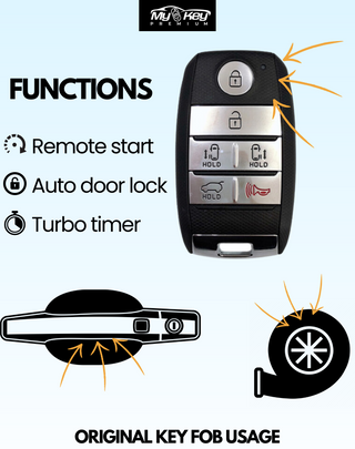 KIA Basic Factory Key Fob Remote Start System Car Remote Starter