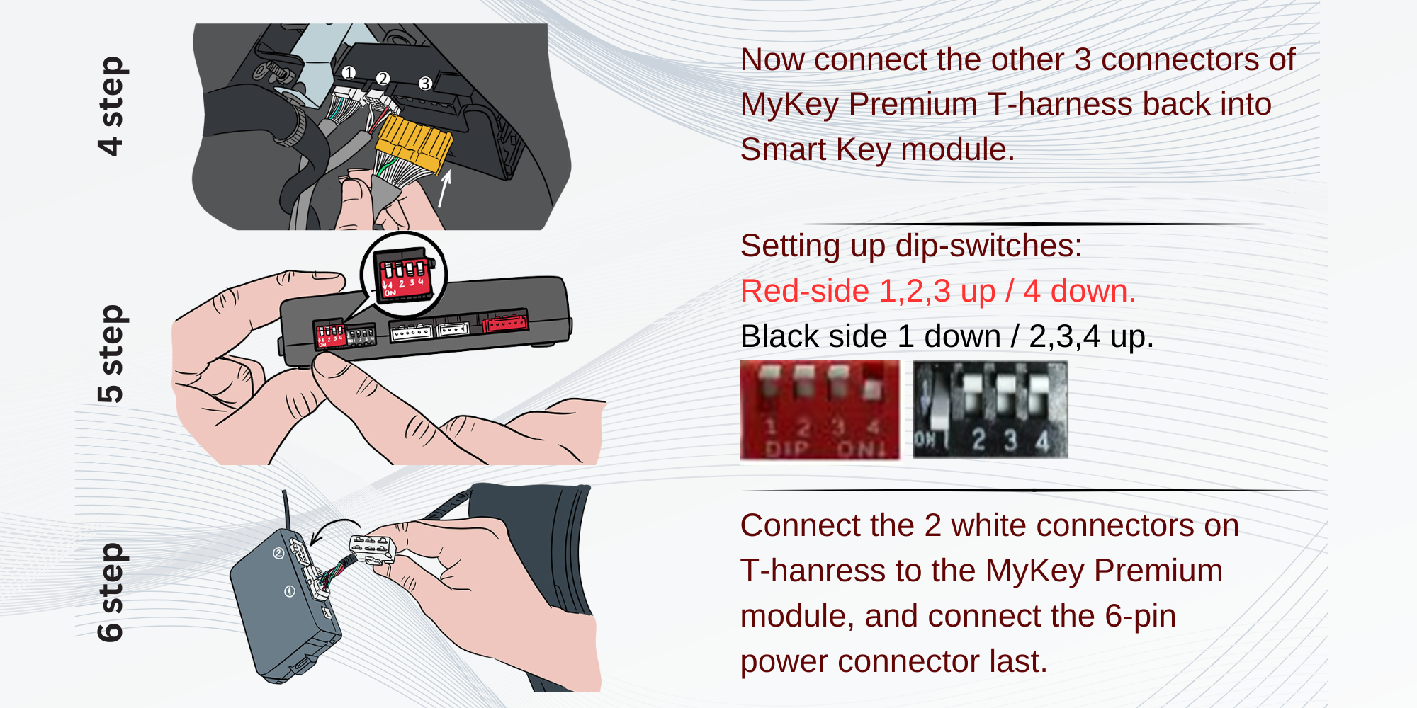 Kia Sedona Key fob Remote Engine auto starter installation guide[My Key Premium] 2