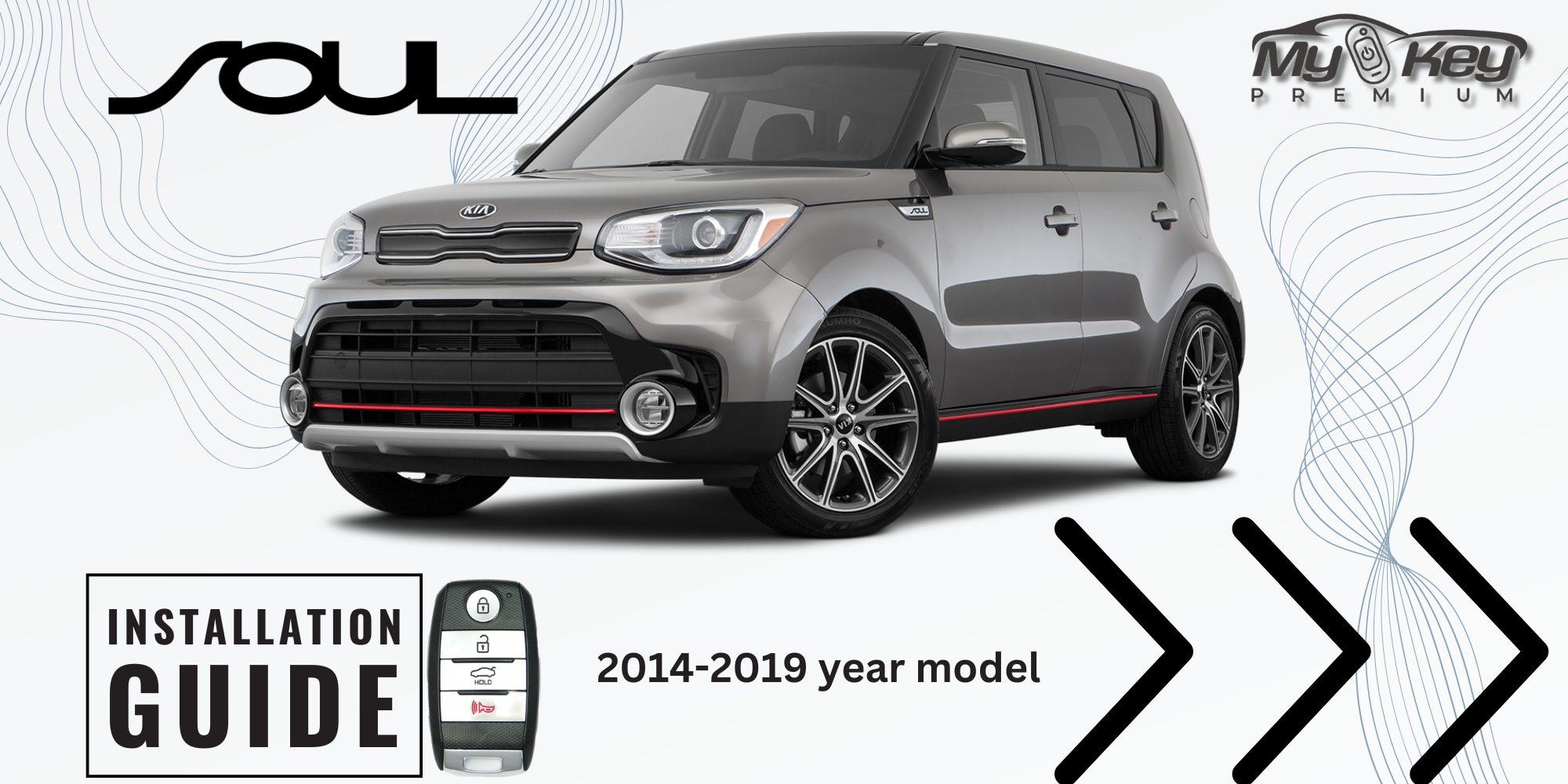 Kia Soul PS (2014-2019) Remote Start Kit – Plug & Play installation guide[My Key Premium]