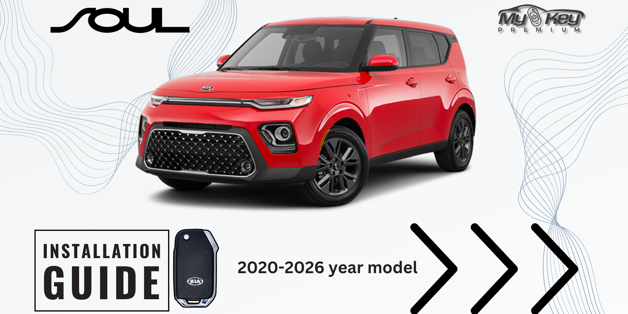 Kia Soul SK3 (2020-2026) Remote Start Kit – Plug & Play [MyKey Premium] step by step installation 
