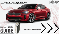 kia stinger remote engine starter kit installation guide 