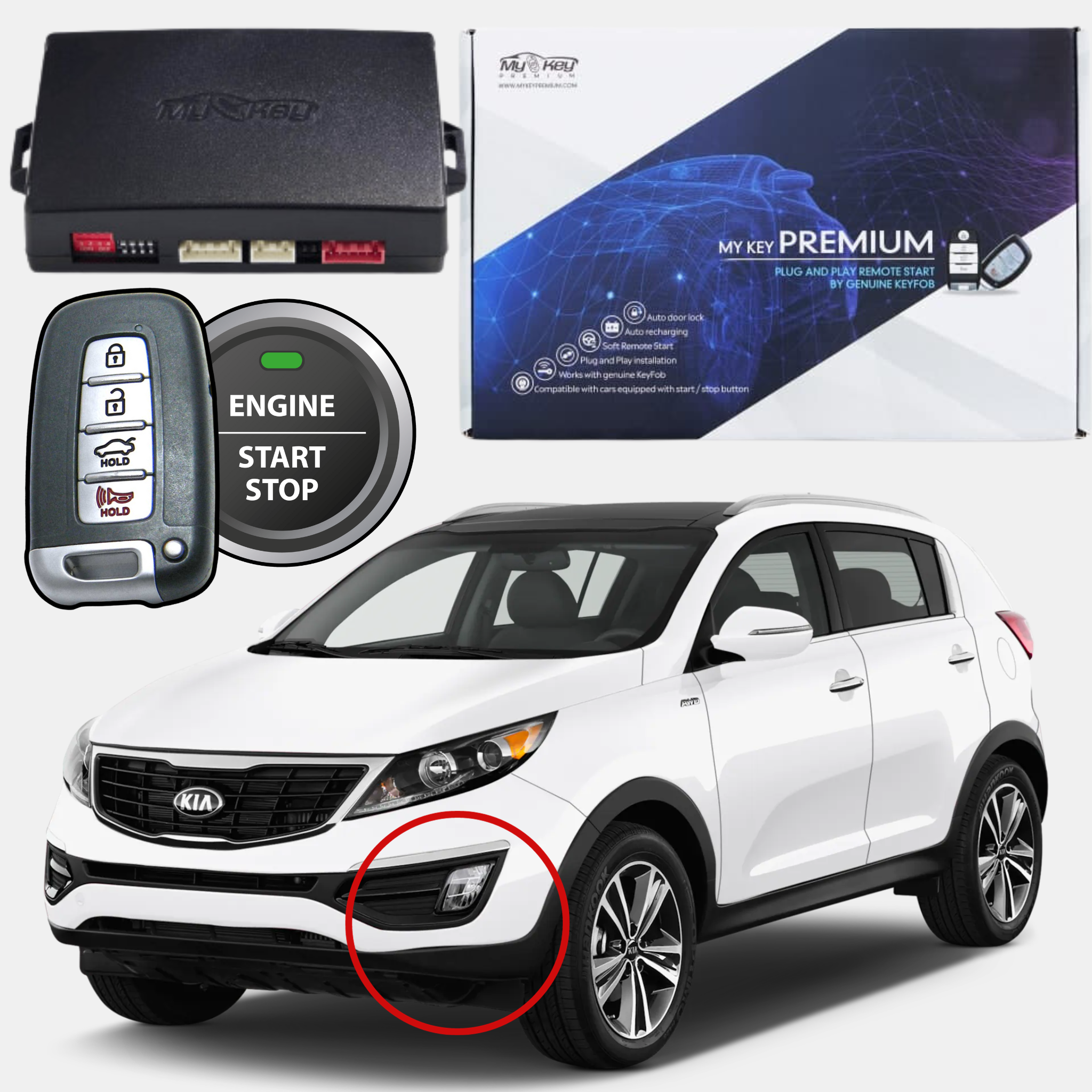 2019 kia discount sportage remote start