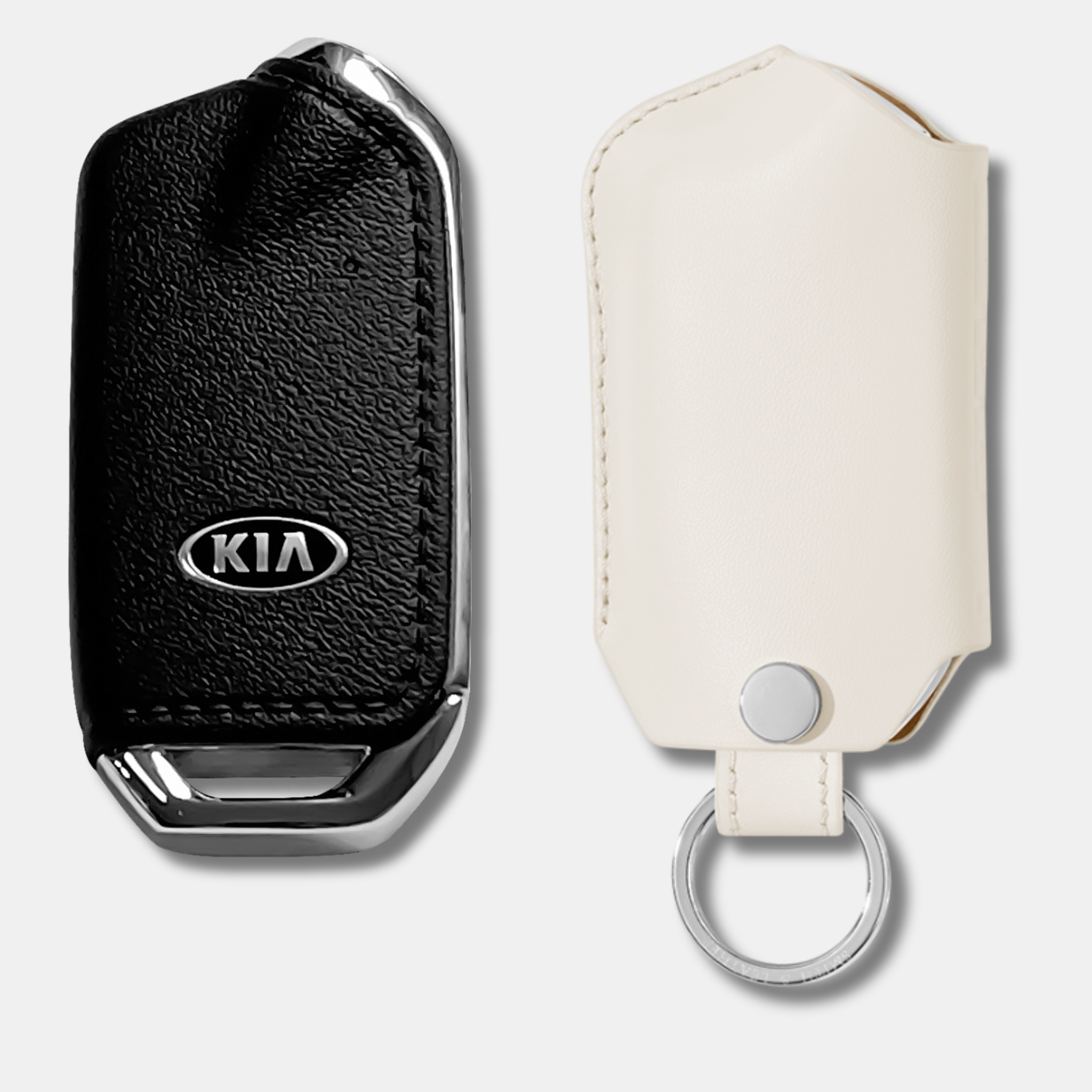 Premium Kia Stinger Key Fob Leather Case